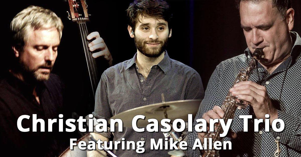 Christian Casolary Trio - 2nd Sunday Jazz